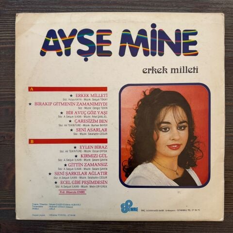 Ayşe Mine – Erkek Milleti LP