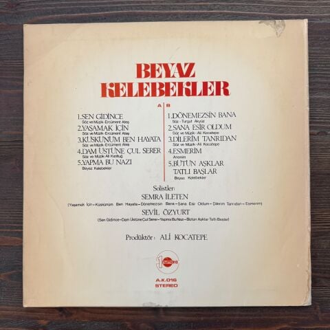 Beyaz Kelebekler- Sen Gidince LP