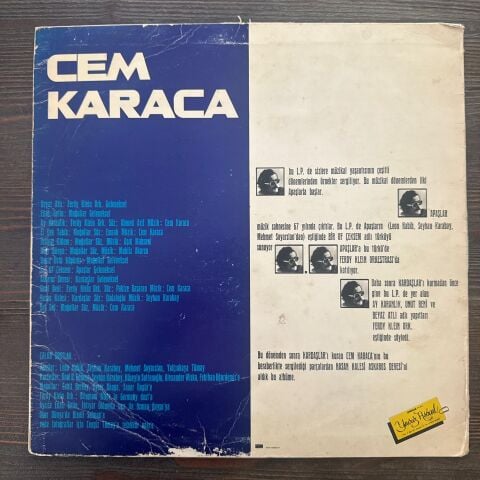 Cem Karaca, Apaşlar, Kardaşlar, Moğollar, Ferdy Klein Orkestrası* – Cem Karaca'nın Apaşlar, Kardaşlar, Moğollar Ve Ferdy Klein'a Teşekkürleriyle LP