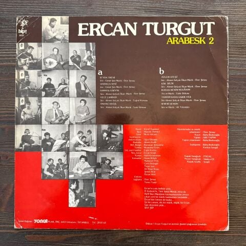 Ercan Turgut – Arabesk 2 LP