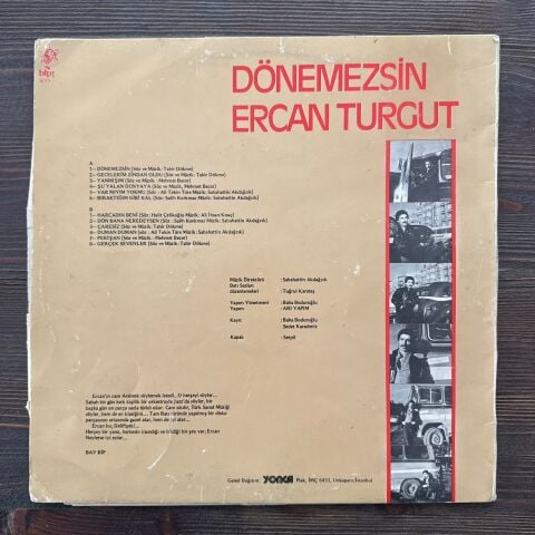Ercan Turgut – Dönemezsin LP