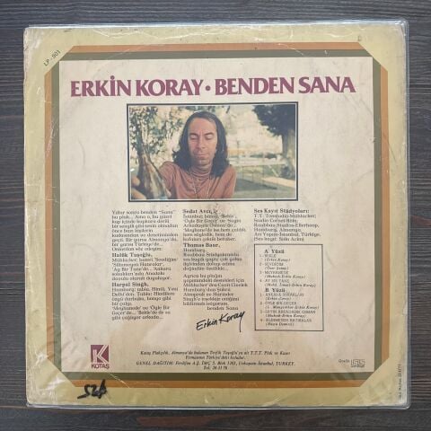 Erkin Koray – Benden Sana LP