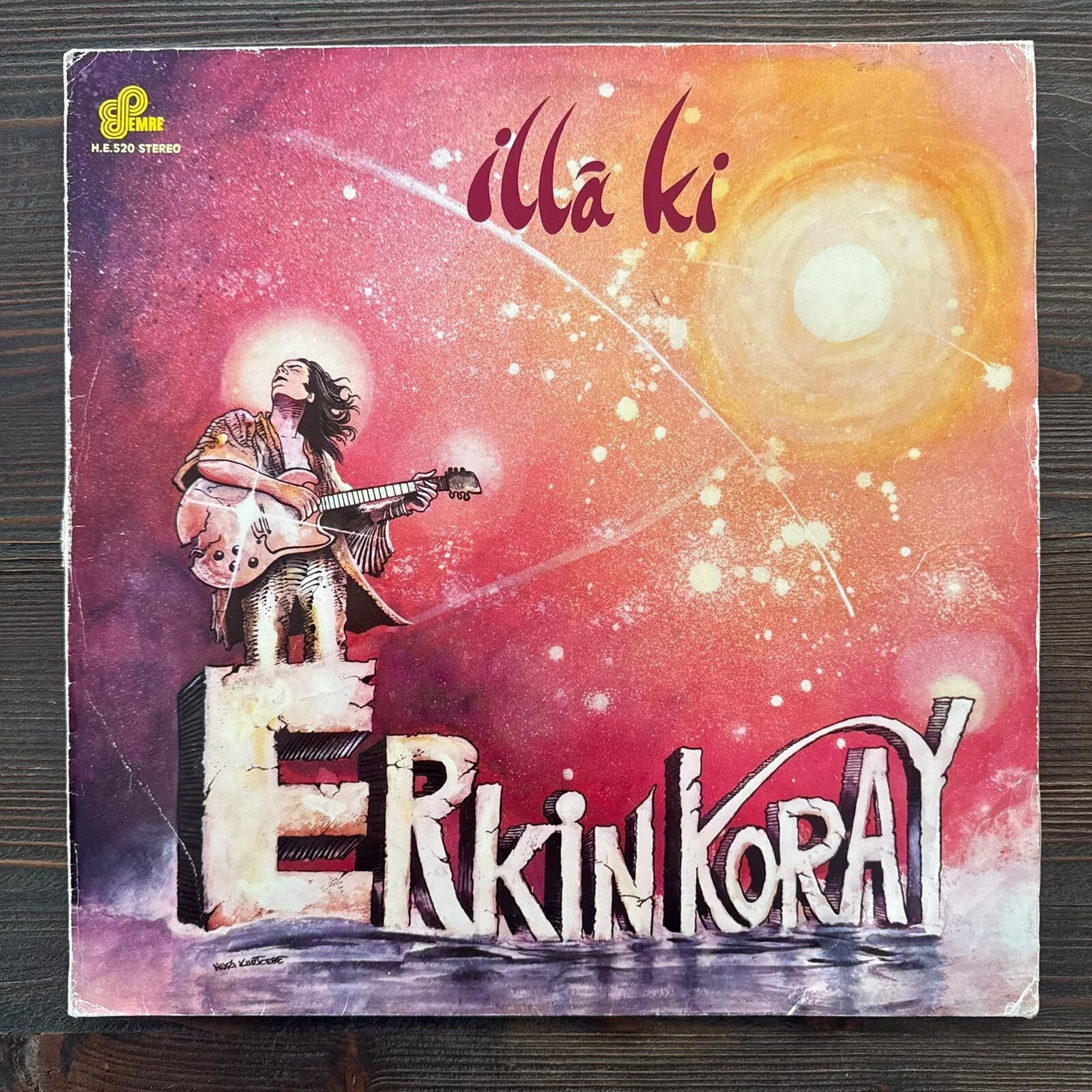 Erkin Koray – İlla Ki LP ( Sarı Plak )