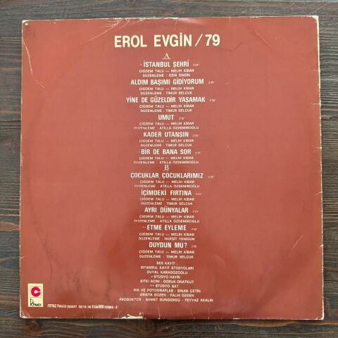 Erol Evgin – 79 LP