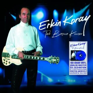 Erkin Koray-Tek Başına Konser (Mavi Plak)