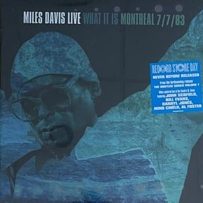 MILES DAVIS - MILES DAVIS LIVE WHAT IT IS MONTREAL 77 / 83