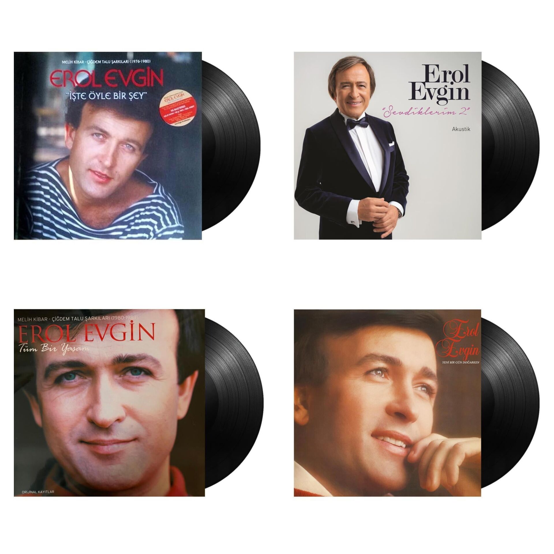 Erol Evgin ( 4 Plak Özel Set 2 )