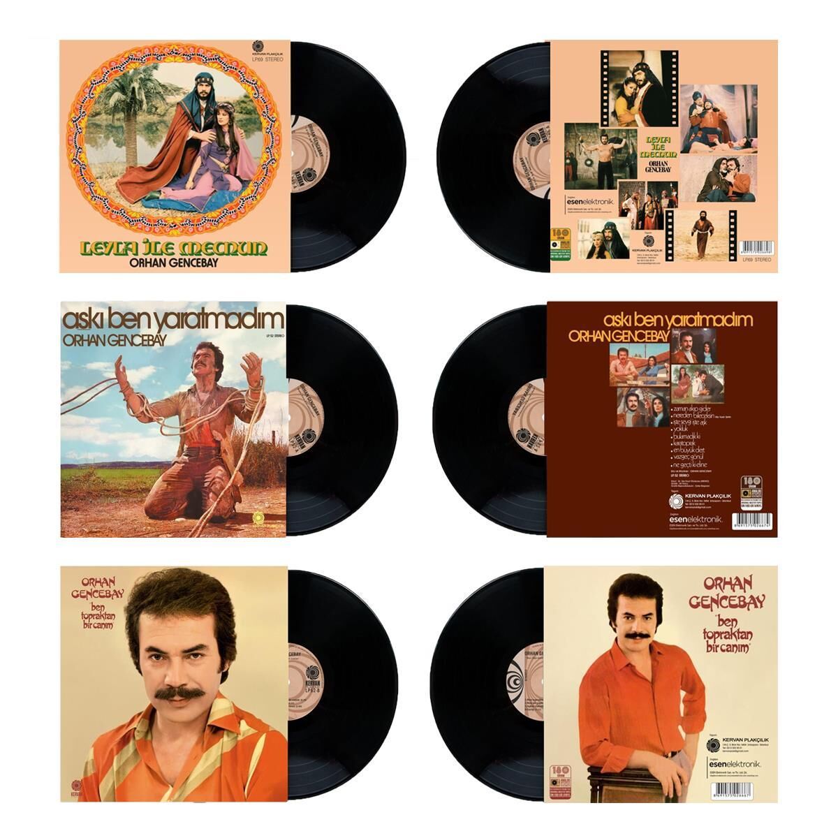 Orhan Gencebay - (3 Plak Özel Set)