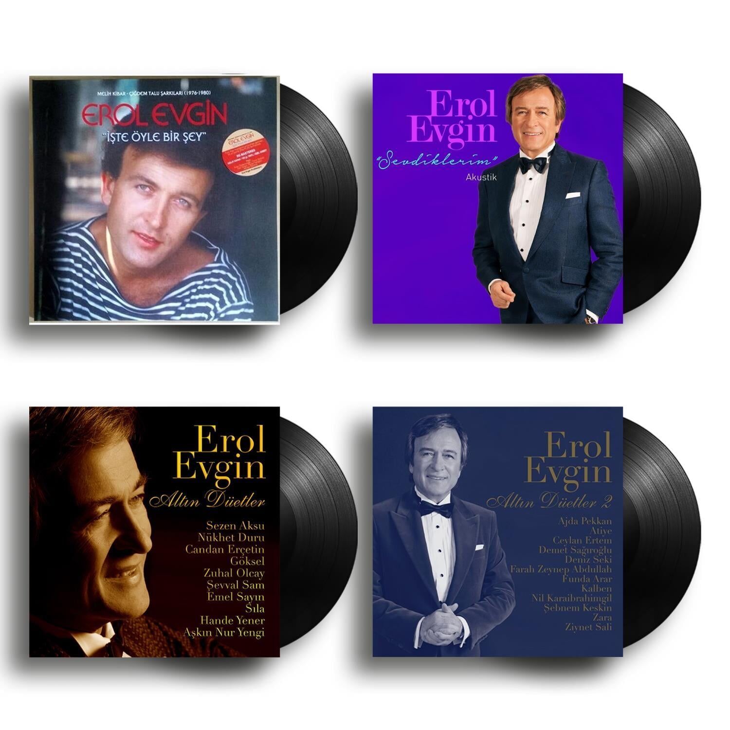 Erol Evgin ( 4 Plak Özel Set 1)