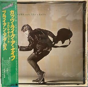 BRYAN ADAMS - CUTS LIKE A KNIFE (JAPANESE PRESS)