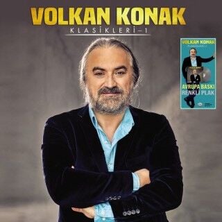 Volkan Konak-Klasikleri (Renkli Plak)