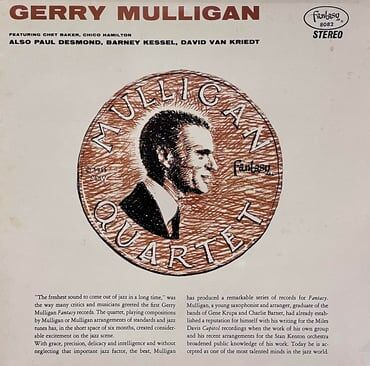 GERRY MULLIGAN , MULLIGAN QUARTET  - GERRY MULLIGAN , PAUL DESMOND