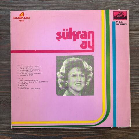 Şükran Ay –Çok Üzgünsün Arkadaş LP